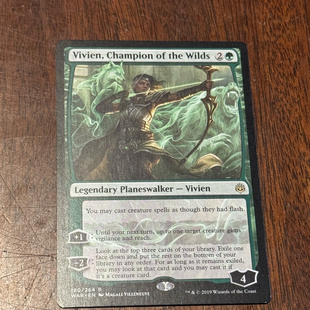 Green and Black Magic Card Game